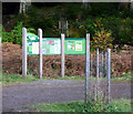 Argyll Forest Park noticeboard
