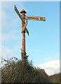 Signpost, Gammaton Moor Cross