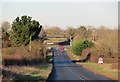 Looking north along the B1263