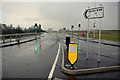 Wet along Strathroy link road