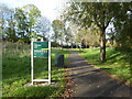 Footpath leading to Castle Bar Halt