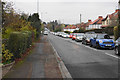 Traffic at a standstill on Bath Road