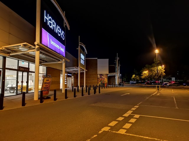 Taunton Priory Fields Retail Park © Lewis Clarke ccbysa/2.0 Geograph Britain and Ireland