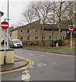 No Entry signs at the eastern end of Old William Street, Blaenavon