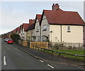 Houses on the northeast side of Essex Road, Church Stretton