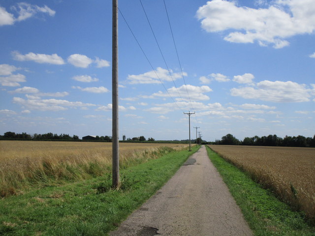 Bridleway To Benefield Road © Jonathan Thacker :: Geograph Britain And 