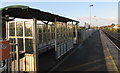 Shelter on platform 2, Rhoose Cardiff International Airport station