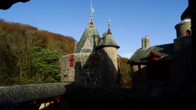 Castell Coch Castle near Cardiff