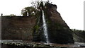 Waterfall below The Home Farm, St Audries Bay, Somerset