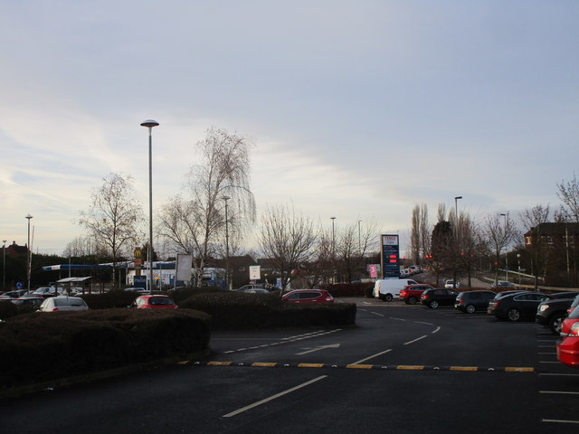 Tesco car park, Hucknall © Jonathan Thacker :: Geograph Britain and Ireland