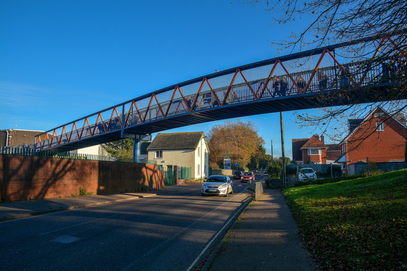 Exmouth : Withycombe Village Road © Lewis Clarke cc-by-sa/2.0 ...