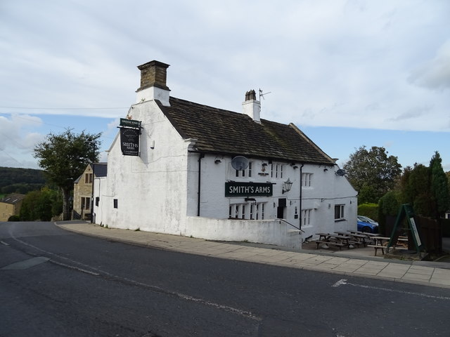 The Smith's Arms, Highburton © JThomas :: Geograph Britain and Ireland