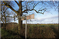 Signpost on Beesby Walk