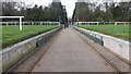 Track gap of Ascot racecourse