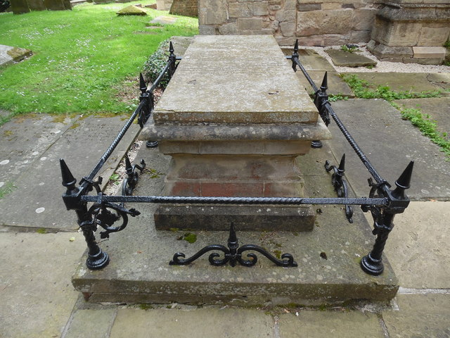 Rev Samuel Wesley's Tombstone, Epworth