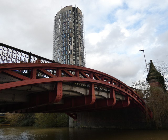 Upperton Road Bridge in Leicester