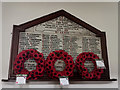 SD9828 : War memorial at Heptonstall Methodist Chapel by Phil Champion