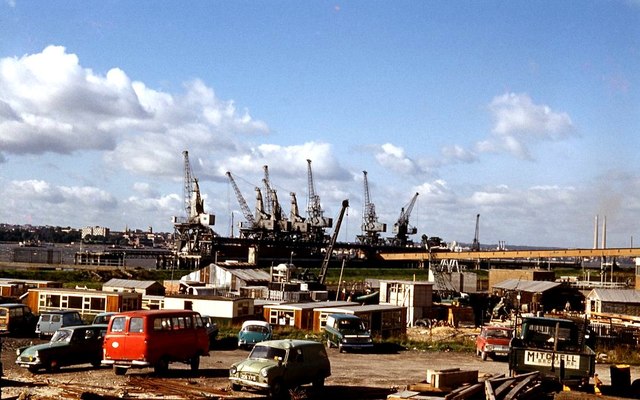 Tilbury 'B' Power Station - Cable Tunnel site 1968