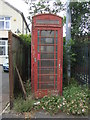 K6 telephone box on Sedgley Road, Penn