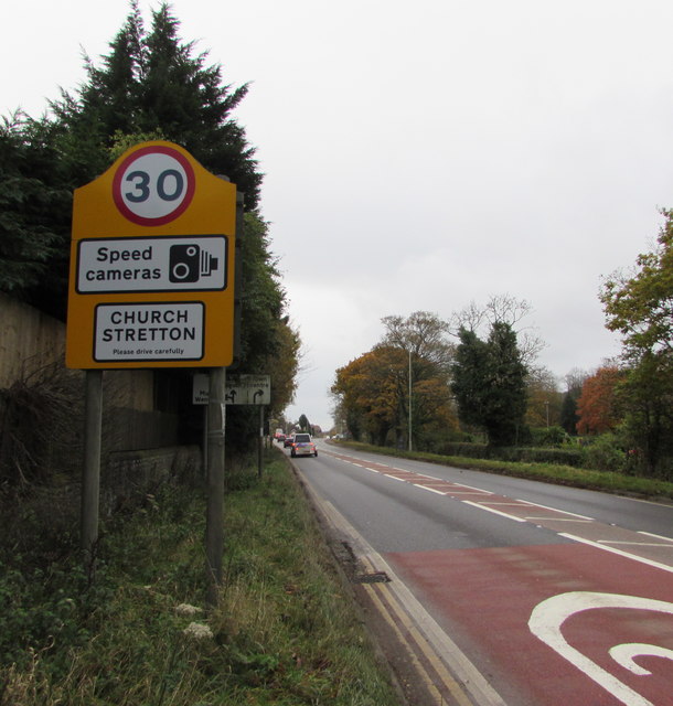 Church Stretton - Please drive carefully