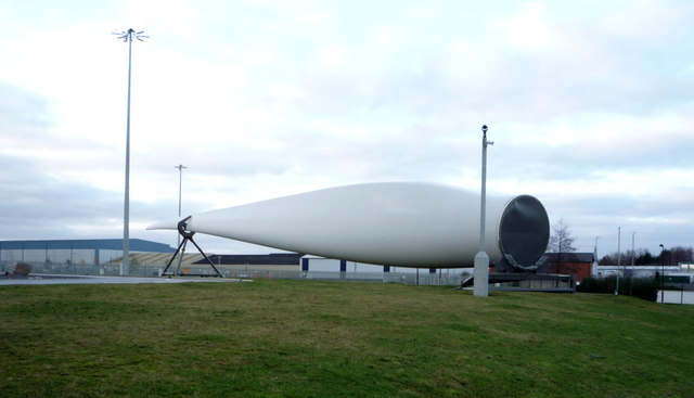 Wind turbine blade, Siemens Wind Turbine Factory