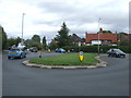 Odd roundabout on Warstones Road, Wolverhampton