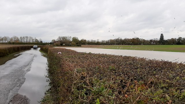 Localised flooding