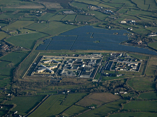 HM Prison Maghaberry from the air