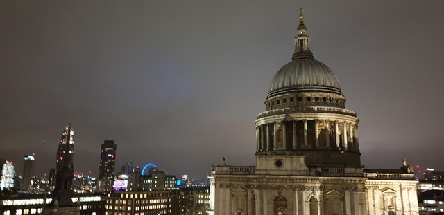 View of St Paul's from New Shopping Centre