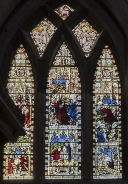 Stained glass window, Ss Mary & Martin's church, Blyth
