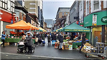 TQ3265 : Surrey Street market, Croydon by Robin Drayton