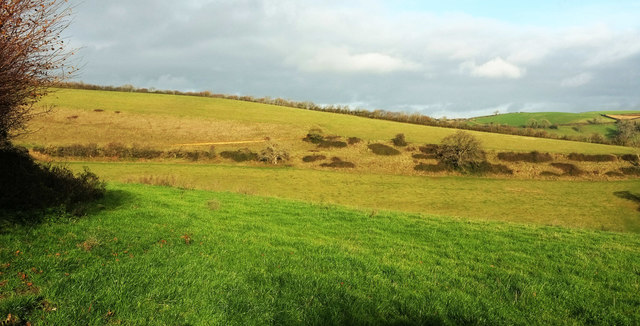 Valley north of Langridge © Derek Harper :: Geograph Britain and Ireland