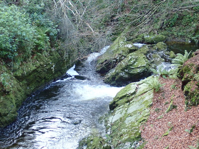 White water in the Shimna Gorge © Eric Jones cc-by-sa/2.0 :: Geograph ...