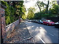 Looking east along Carpenter Road, Edgbaston