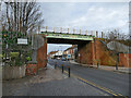 TA0830 : Railway bridge, Newland Avenue, Hull by Stephen Craven