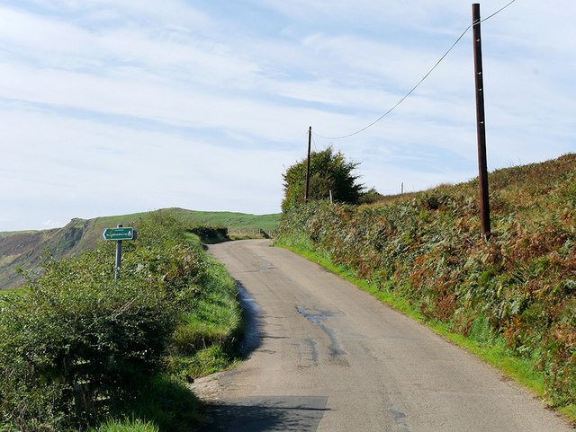 A841 near Levencorroch © David Dixon :: Geograph Britain and Ireland