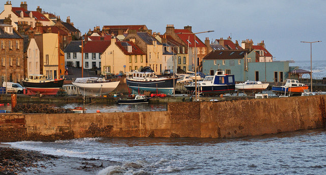 St Monans Harbour, East Neuk of Fife © Jerzy Morkis cc-by-sa/2.0 ...