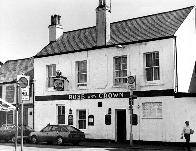 The Rose & Crown, Worthing in 1986