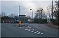 Roundabout on The Causeway, Petersfield