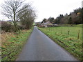 Minor road approaching Auchrynie Cottages