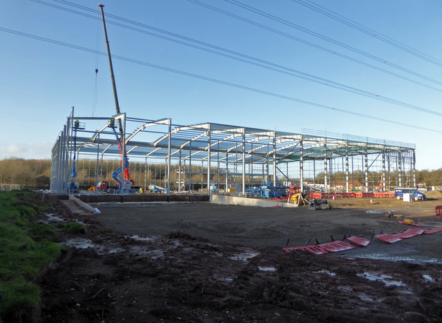 New construction, Worcester © Chris Allen cc-by-sa/2.0 :: Geograph ...