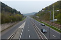 A55 North Wales Expressway at Colwyn Bay