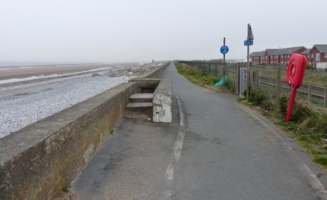 Wales Coast Path at Belgrano © Mat Fascione cc-by-sa/2.0 :: Geograph ...