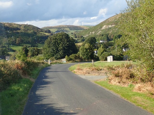 The northern section of Maphoner Road... © Eric Jones :: Geograph Ireland