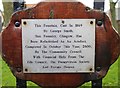 Sign at Water Pump, Elie