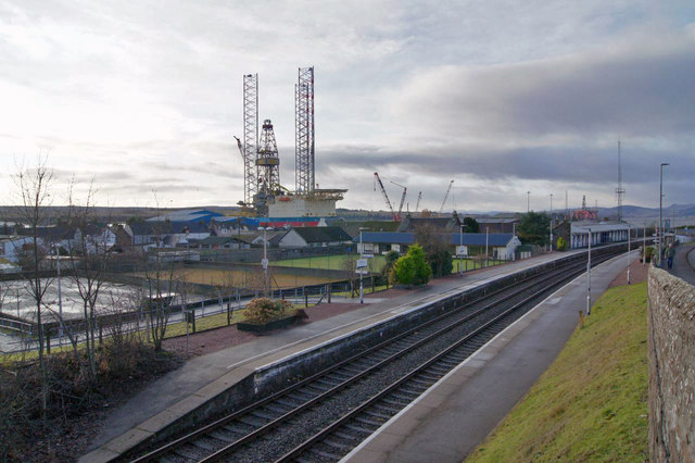 invergordon cruise port to train station