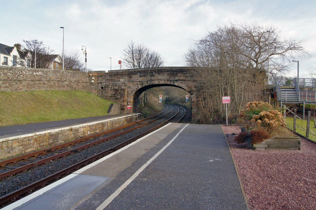 Bridge at Invergordon Station © Richard Dorrell cc-by-sa/2.0 ...