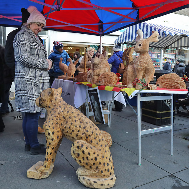 BerwickuponTweed Christmas market © Walter Baxter ccbysa/2.0