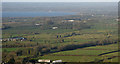 Farmland and Lough Neagh from the air