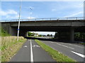 M53 Motorway bridge over the A5117,  Ellesmere Port